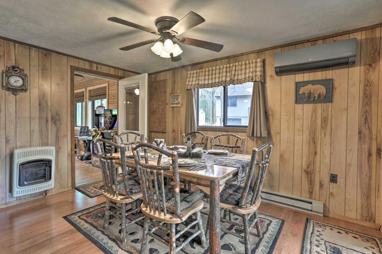 Bear Den Rustic Pocono Lake Home With Game Room! Экстерьер фото
