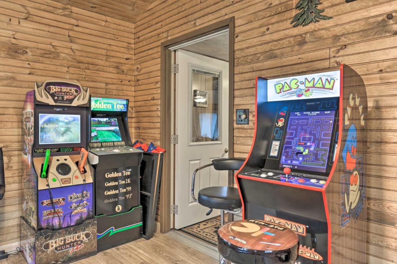 Bear Den Rustic Pocono Lake Home With Game Room! Экстерьер фото